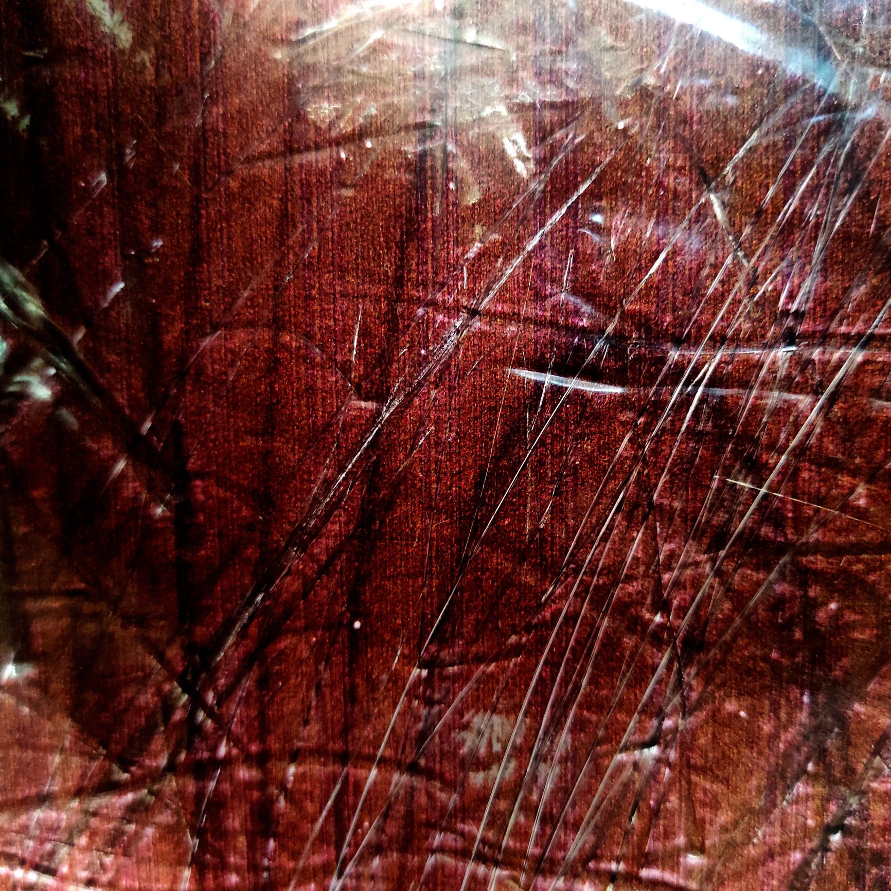 Textured surface study with weathered painterly detail